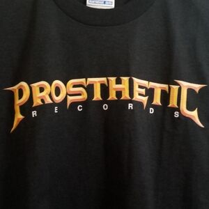 NWOT Boys' Prosthetic Records Megadeth Parody Shirt